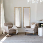 VENETIA MIRROR IN HAND PAINTED FLORA FINISH