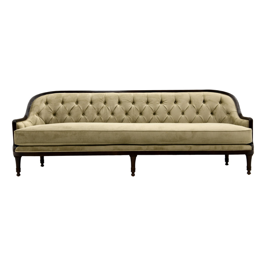 CURVED SOFA - BLACK