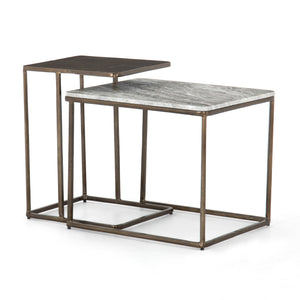 JEWEL NESTING END TABLE