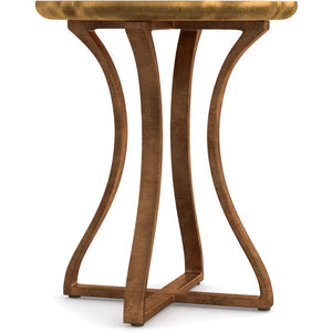 GOLD ROIS ACCENT TABLE