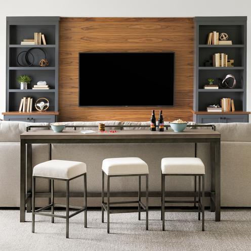 MITCHEL CONSOLE WITH BARSTOOL