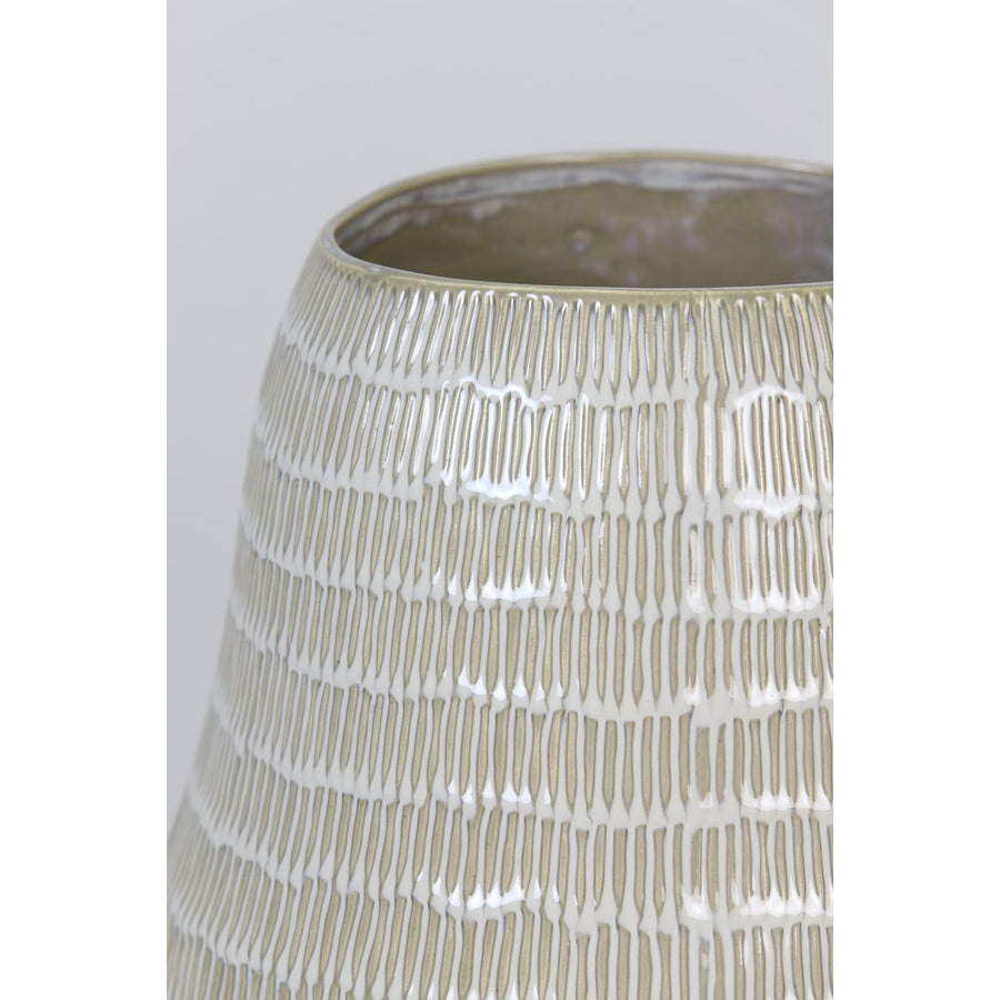 VASE Ø20,5X26 CM GIORGIA CERAMICS CREAM-BEIGE