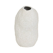 VASE DECO Ø18X28 CM KYANA CERAMICS CREAM+WHITE