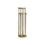 VASE DECO 33,5X3X39 CM TUBE ANTIQUE BRONZE