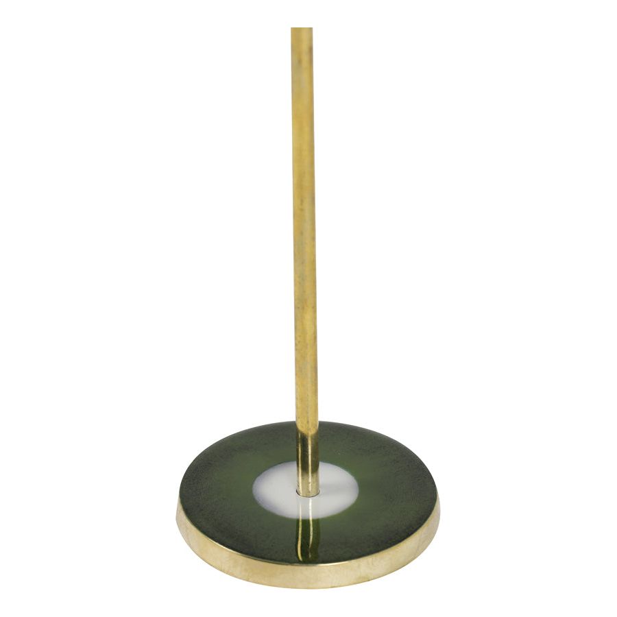 CANDLE HOLDER Ø7,5X25,5 CM SERLA GREEN-GOLD