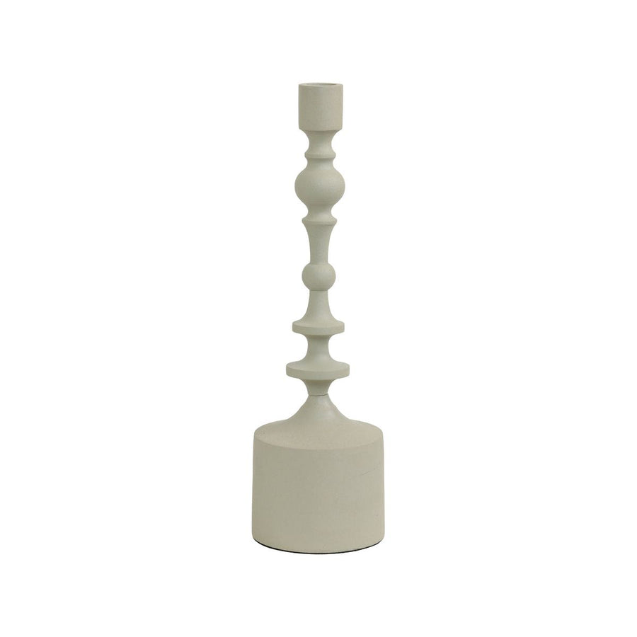 CANDLE HOLDER Ø10X34 CM SHEVA MATT SAND