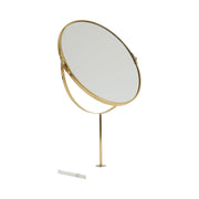 MIRROR ON BASE 33X12,5X48 CM RIESCO MARBLE WHITE-GOLD