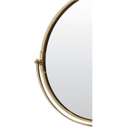 MIRROR ON BASE 33X12,5X48 CM RIESCO MARBLE WHITE-GOLD