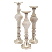 TY NIGHTINGALE CANDLEHOLDERS - SET OF 3