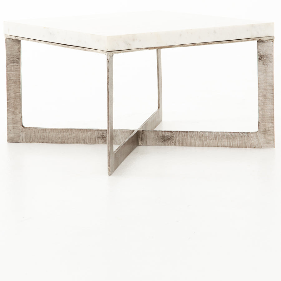 LENNIE BUNCHING TABLE-BRUSHED NICKEL