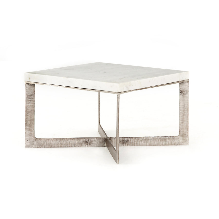 LENNIE BUNCHING TABLE-BRUSHED NICKEL
