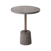 GREY CEMENT ACCENT TABLE