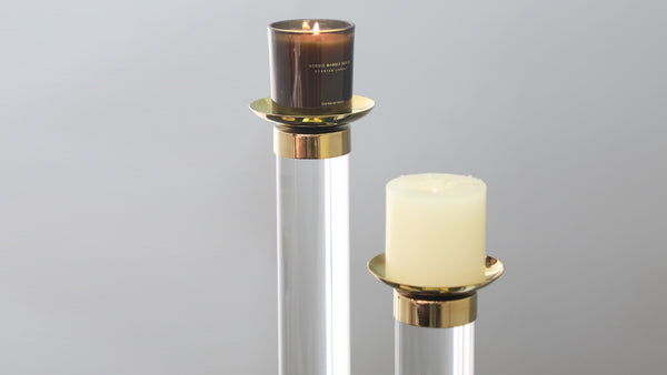 ABSTRACT DECORATIVE CANDLE HOLDER
