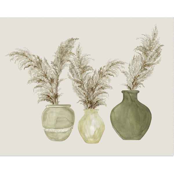 PAMPAS POTS WALL ART