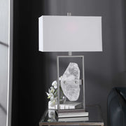 SELENITE TABLE LAMP